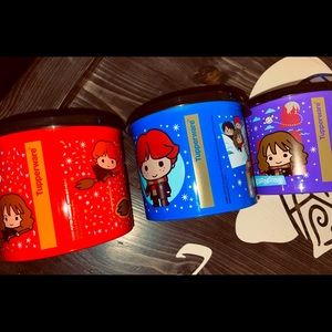 Harry Potter themed Tupperware containers